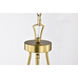 Boliver 3 Light 14.13 inch Vintage Brass Pendant Ceiling Light