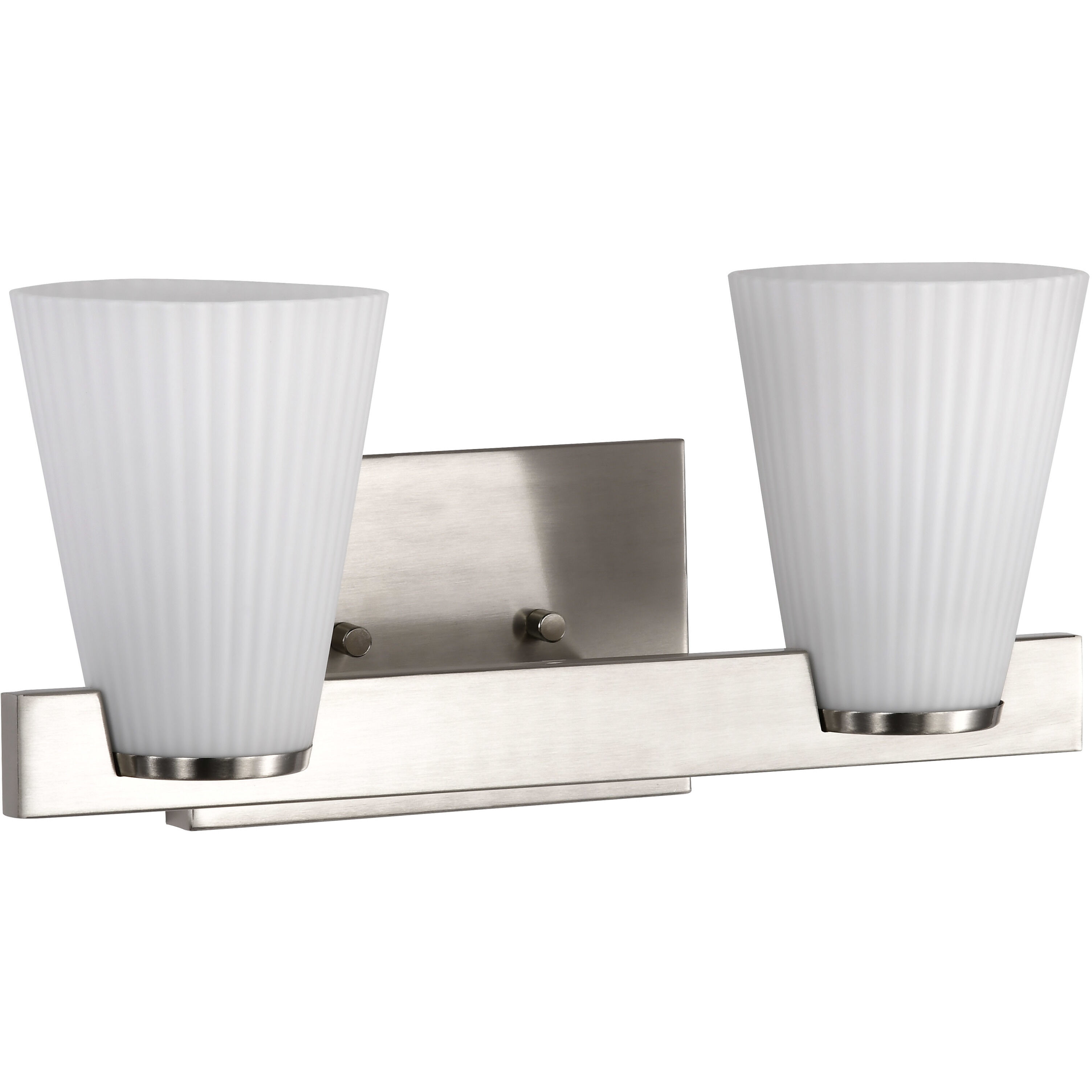 Royale 14.63 inch Brushed Nickel Vanity Wall Light