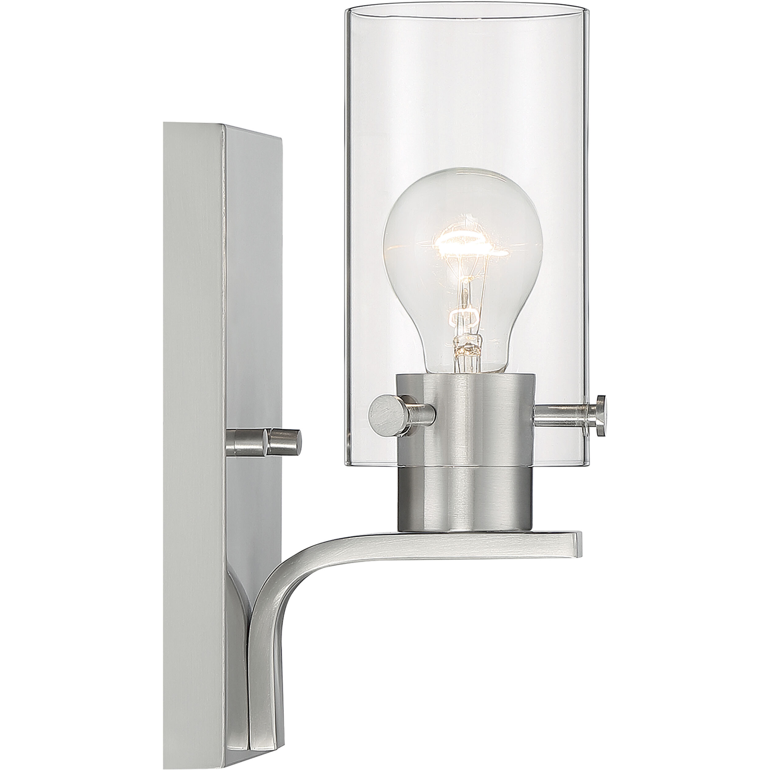 Sommerset 1 Light 5 inch Brushed Nickel Vanity Light Wall Light