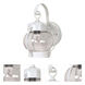 Brentwood 1 Light 11 inch White Outdoor Wall Lantern