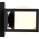 Jenkins LED 24 inch Matte Black Vanity Light Wall Light