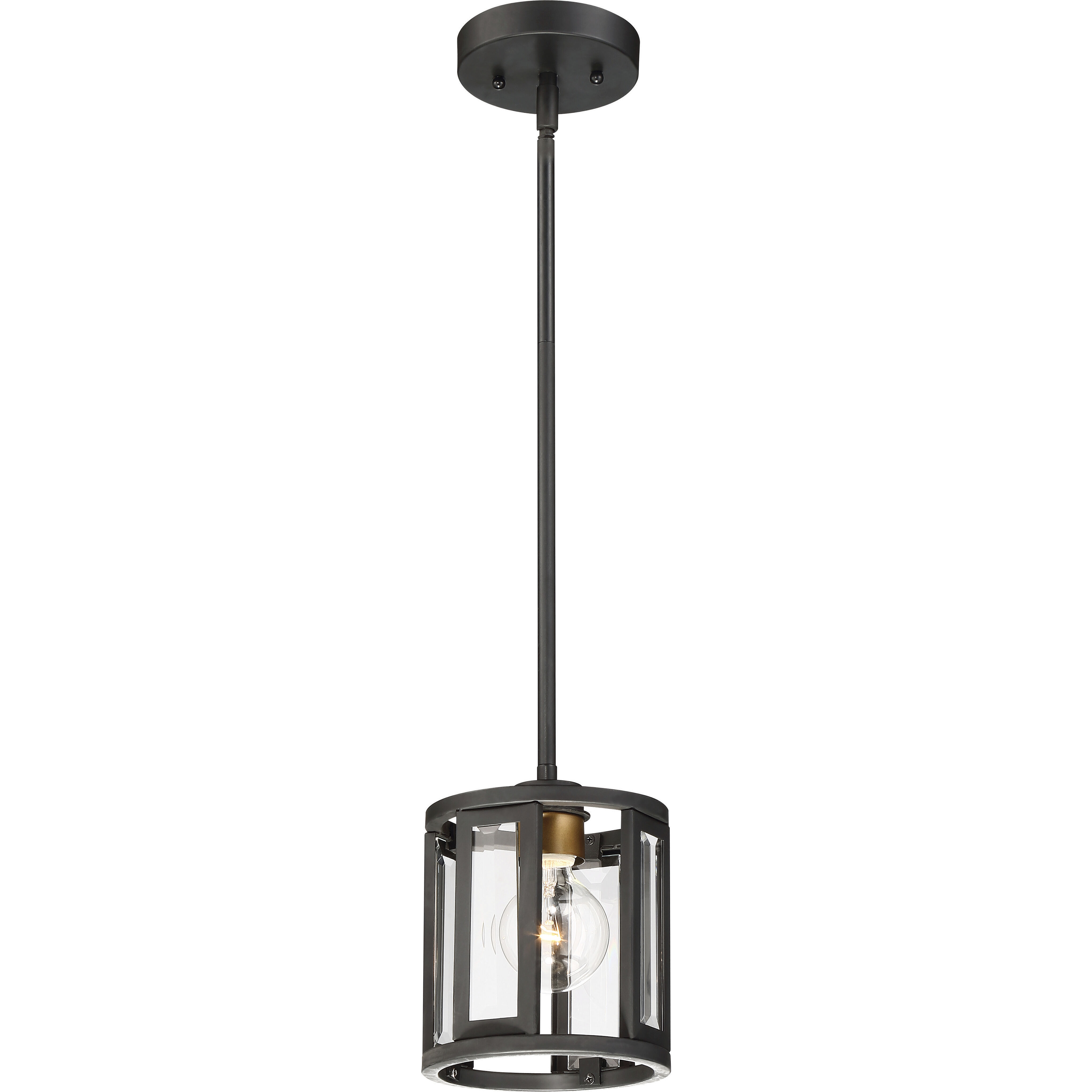 Payne 1 Light 7 inch Black Mini Pendant Ceiling Light