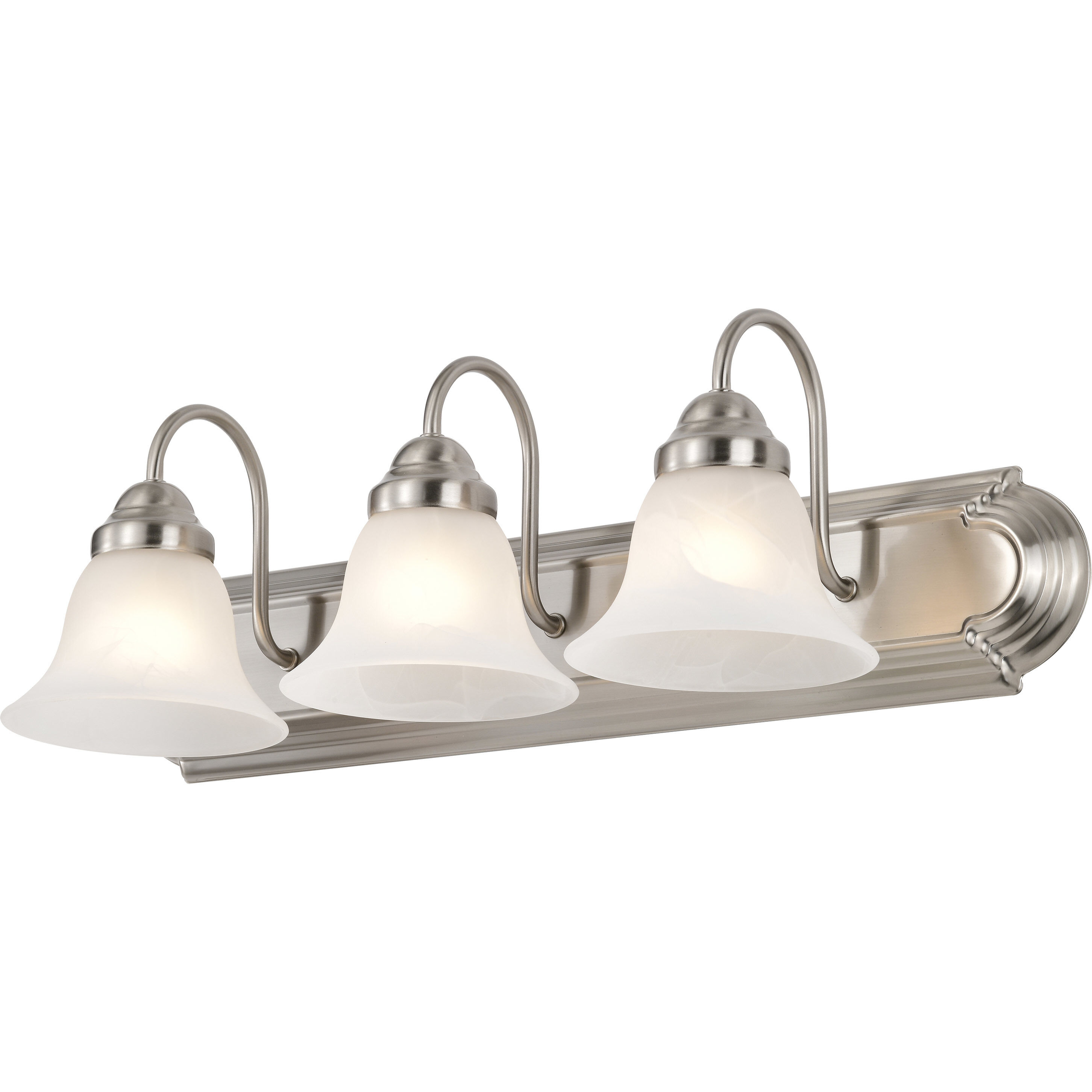 60 inch brushed nickel vanity light hot sale