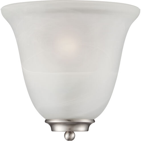 Empire 1 Light 10 inch Brushed Nickel Wall Sconce Wall Light