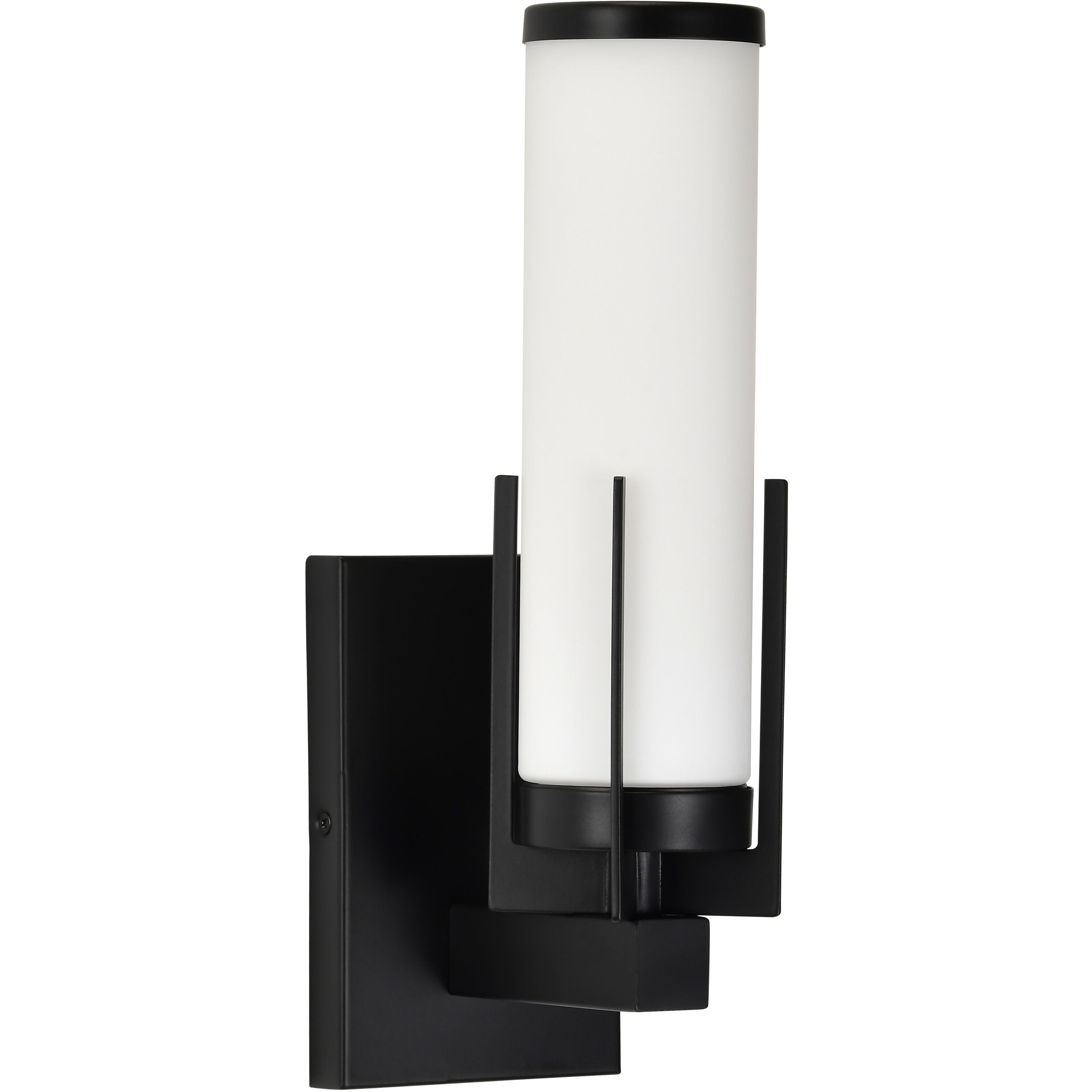 Roselle 1 Light 4.5 inch Matte Black Vanity Light Wall Light