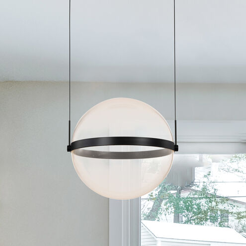 Arvada LED 16.63 inch Matte Black Pendant Ceiling Light