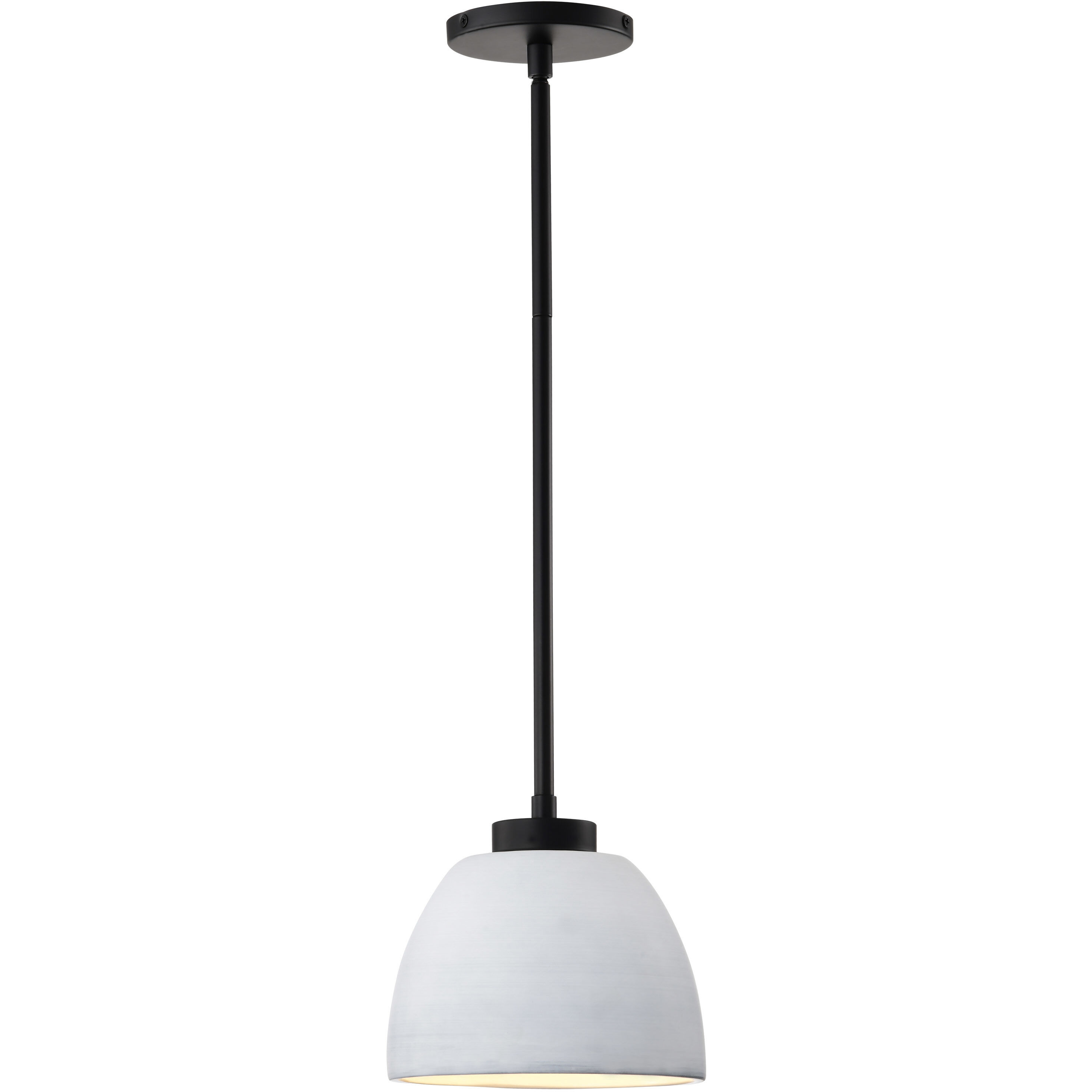 Collins 7.5 inch Matte Black Pendant Ceiling Light