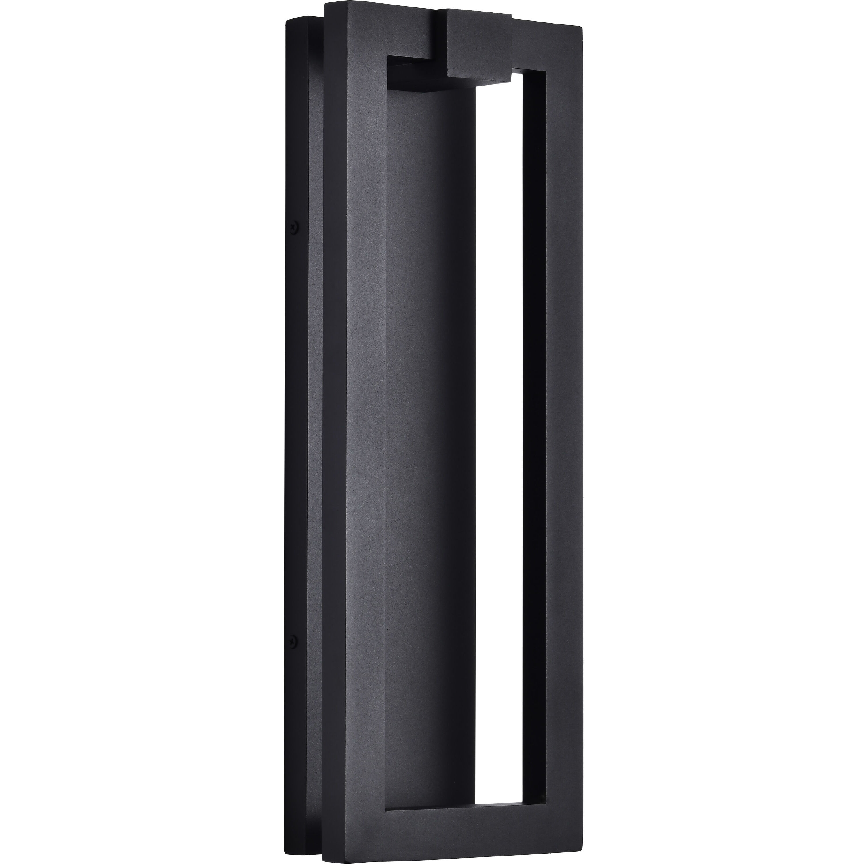 Crew LED 19.13 inch Sand Black Outdoor Wall Light