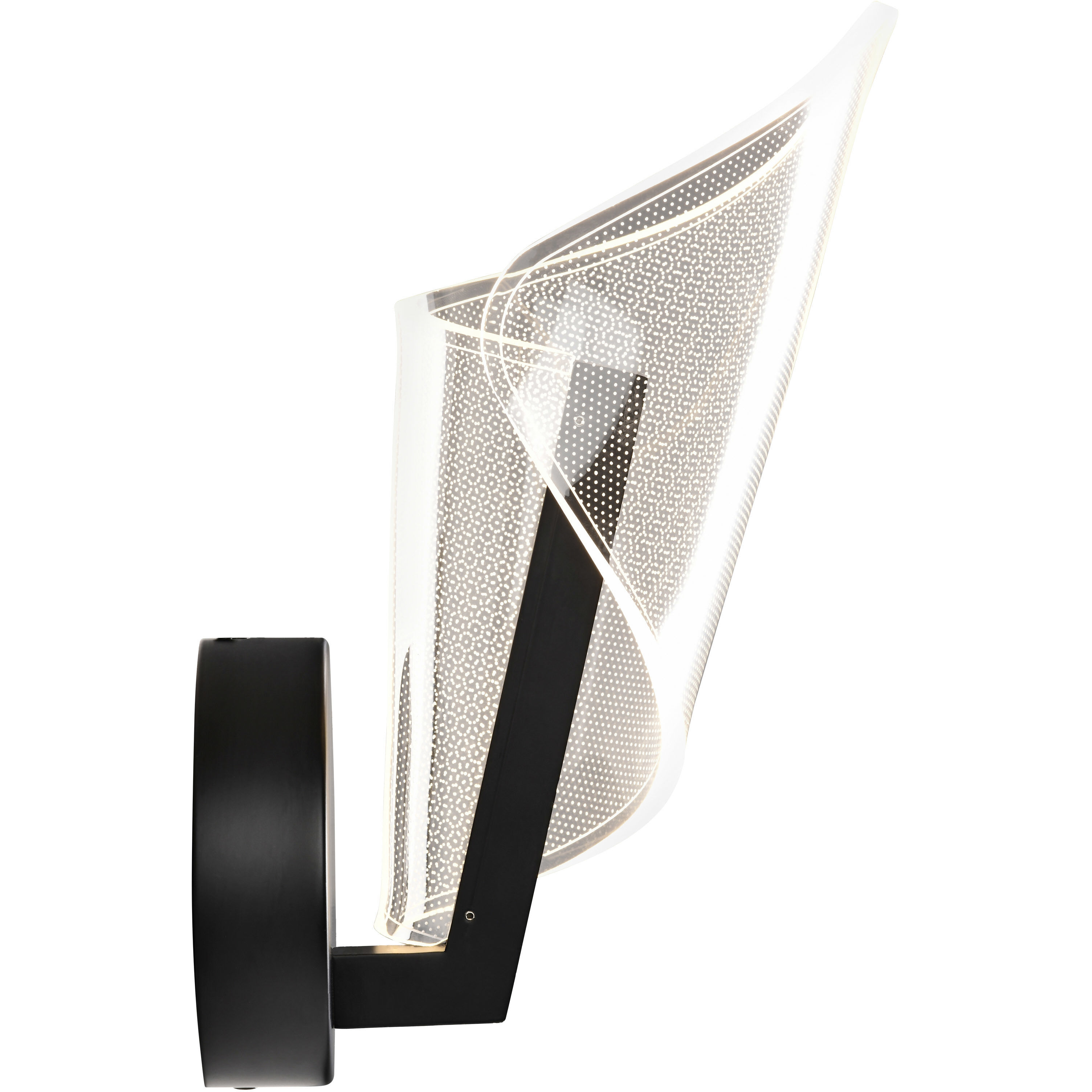 Sedona LED 5.13 inch Matte Black Vanity Light Wall Light