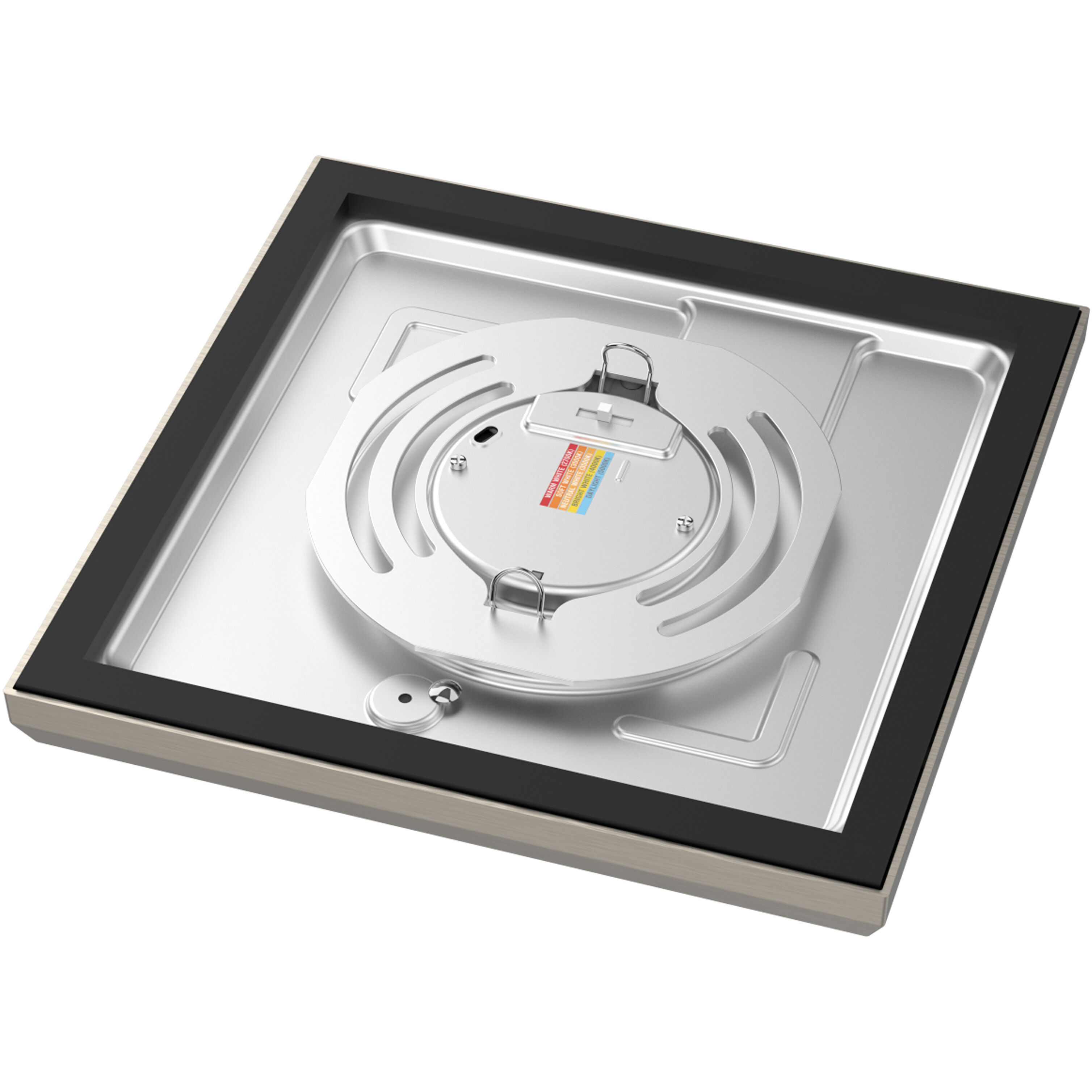 Blink LED 7 inch Brushed Nickel Edge Lit Ceiling Light