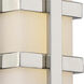 Grill LED 4 inch Polished Nickel ADA Wall Sconce Wall Light