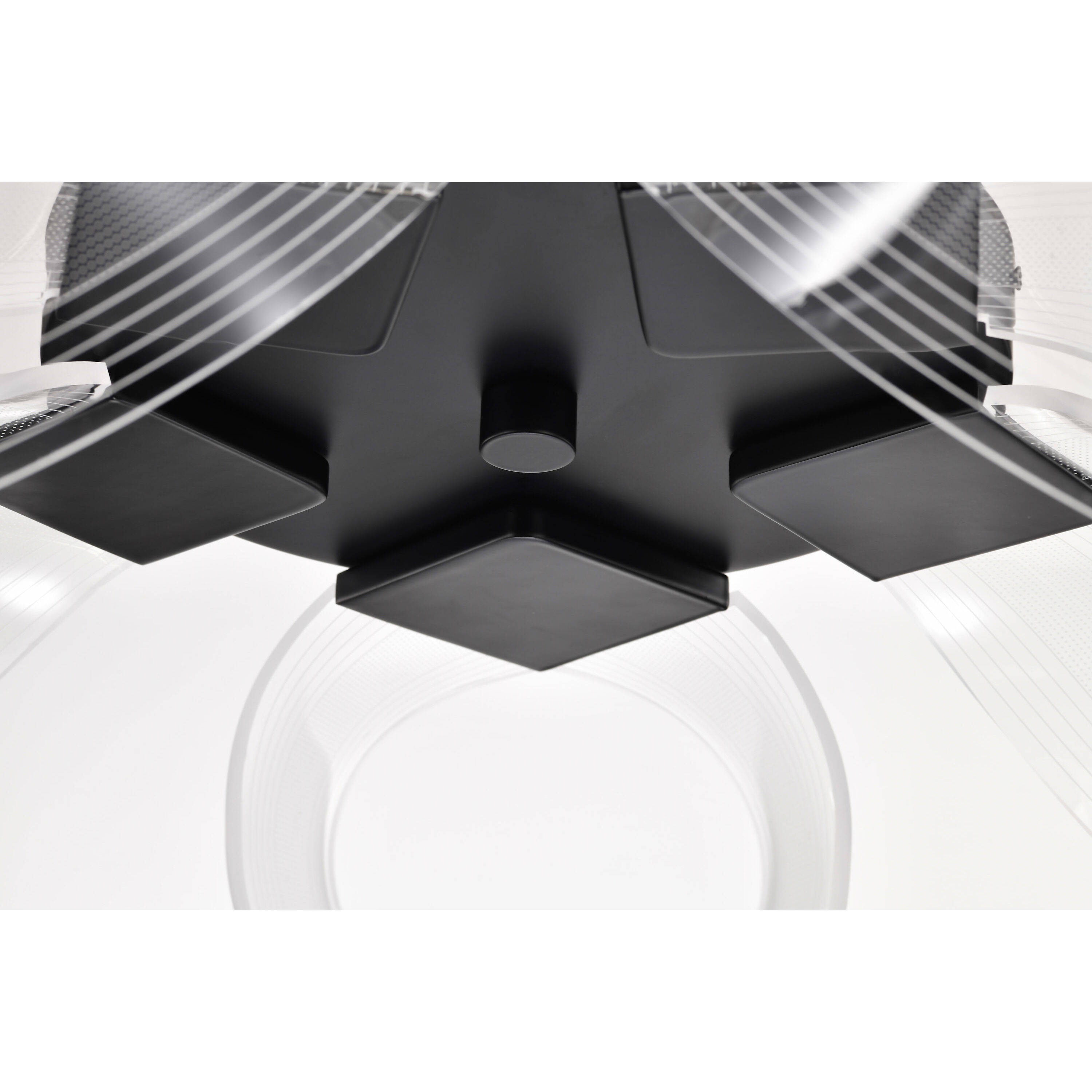 Barnett LED 20.88 inch Matte Black Flush Mount Ceiling Light