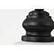 Russel 14 inch Matte Black Pendant Ceiling Light