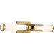 Roselle 2 Light 24 inch Natural Brass Vanity Light Wall Light