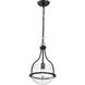 Amado 1 Light 10 inch Matte Black Pendant Ceiling Light