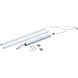 Brentwood LED 0.93 inch Silver Light Bar Ceiling Light