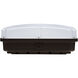 ColorQuick LED 10.06 inch Bronze Flush Mount Ceiling Light
