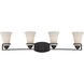 Neval 4 Light 33.63 inch Sudbury Bronze Vanity Light Wall Light