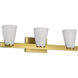 Royale 24 inch Burnished Brass Vanity Wall Light