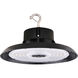 Brentwood LED 14.17 inch Black Hi-Bay UFO Ceiling Light