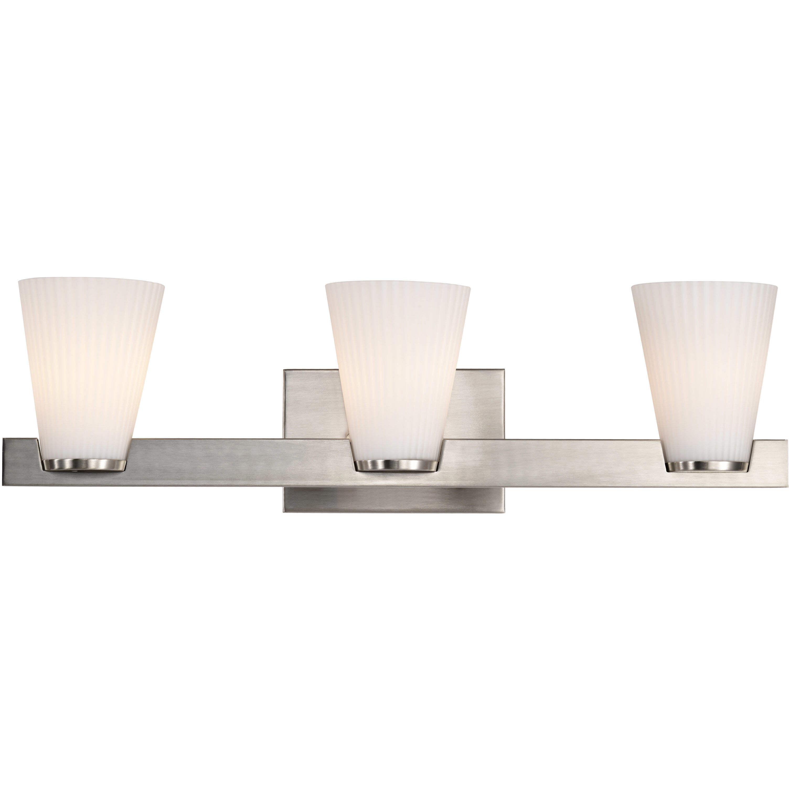 Royale 24 inch Brushed Nickel Vanity Wall Light