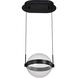 Arvada LED 8.75 inch Matte Black Pendant Ceiling Light