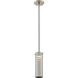 Pulse LED 3 inch Brushed Nickel Mini Pendant Ceiling Light