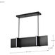 Blaine LED 7.88 inch Matte Black Pendant Ceiling Light