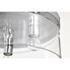 Marlowe 15 inch Polished Nickel Flush Mount Ceiling Light