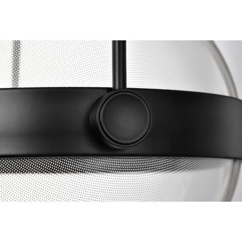 Arvada LED 8.75 inch Matte Black Pendant Ceiling Light