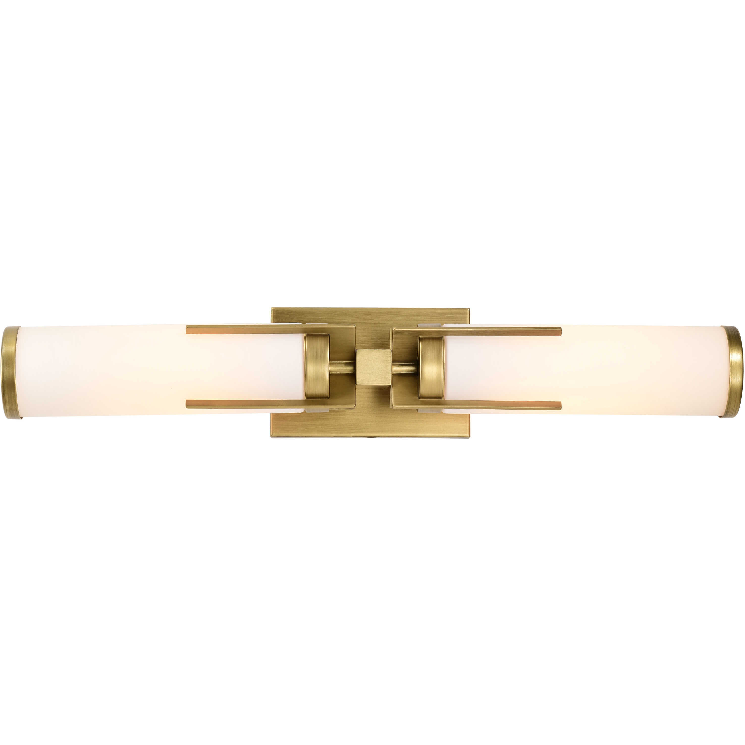 Roselle 2 Light 24 inch Natural Brass Vanity Light Wall Light