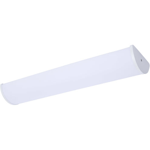 Crispo LED 24.02 inch White Bath Vanity Light Wall Light
