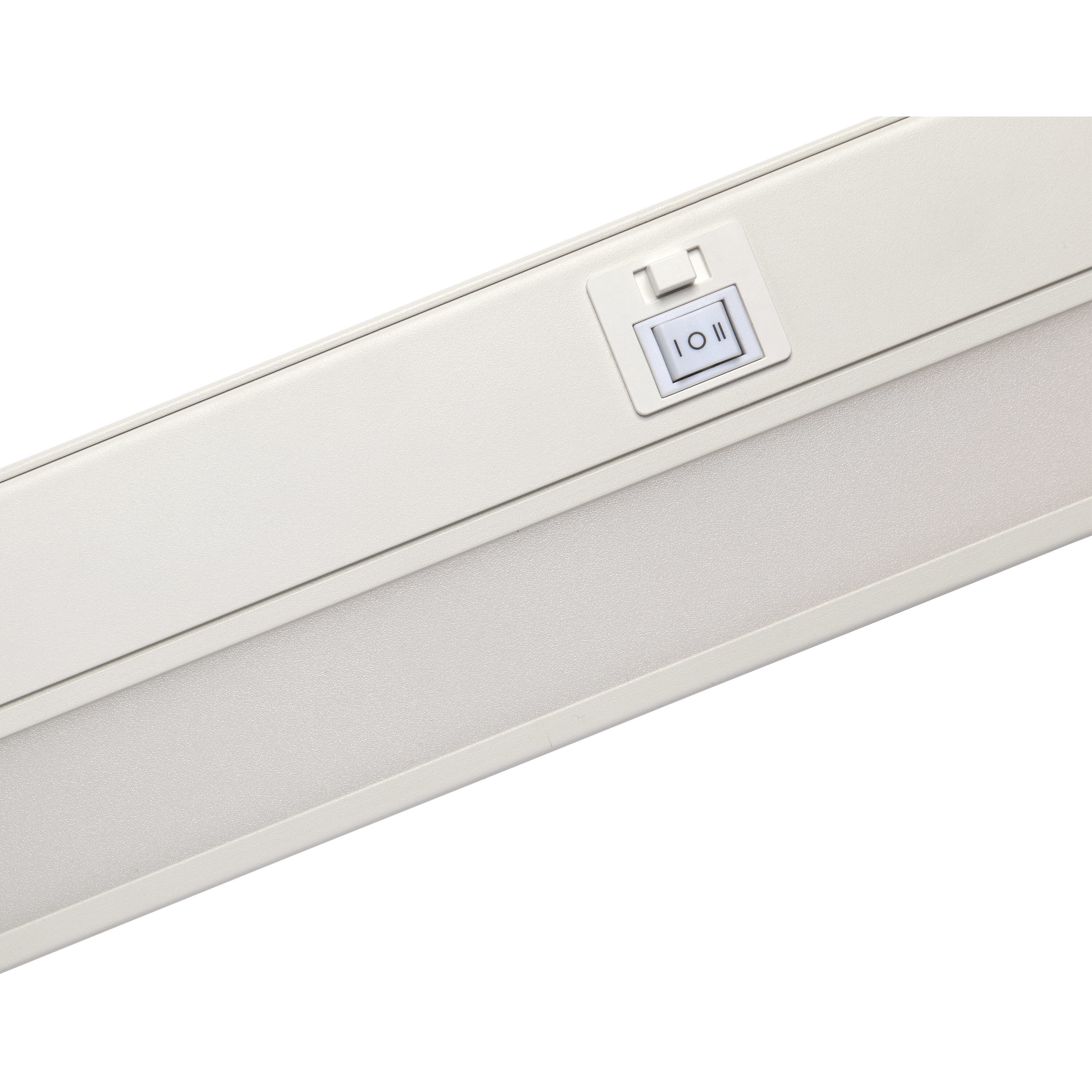 CounterQuick 120 LED 28 inch White Under Cabinet & Cove, Linear Strip