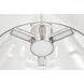 Edmond LED 13.63 inch Polished Nickel Pendant Ceiling Light
