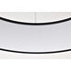 Orbit LED 23.5 inch Black Pendant Ceiling Light