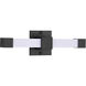 Brightwyn LED 16 inch Matte Black Vanity Wall Light