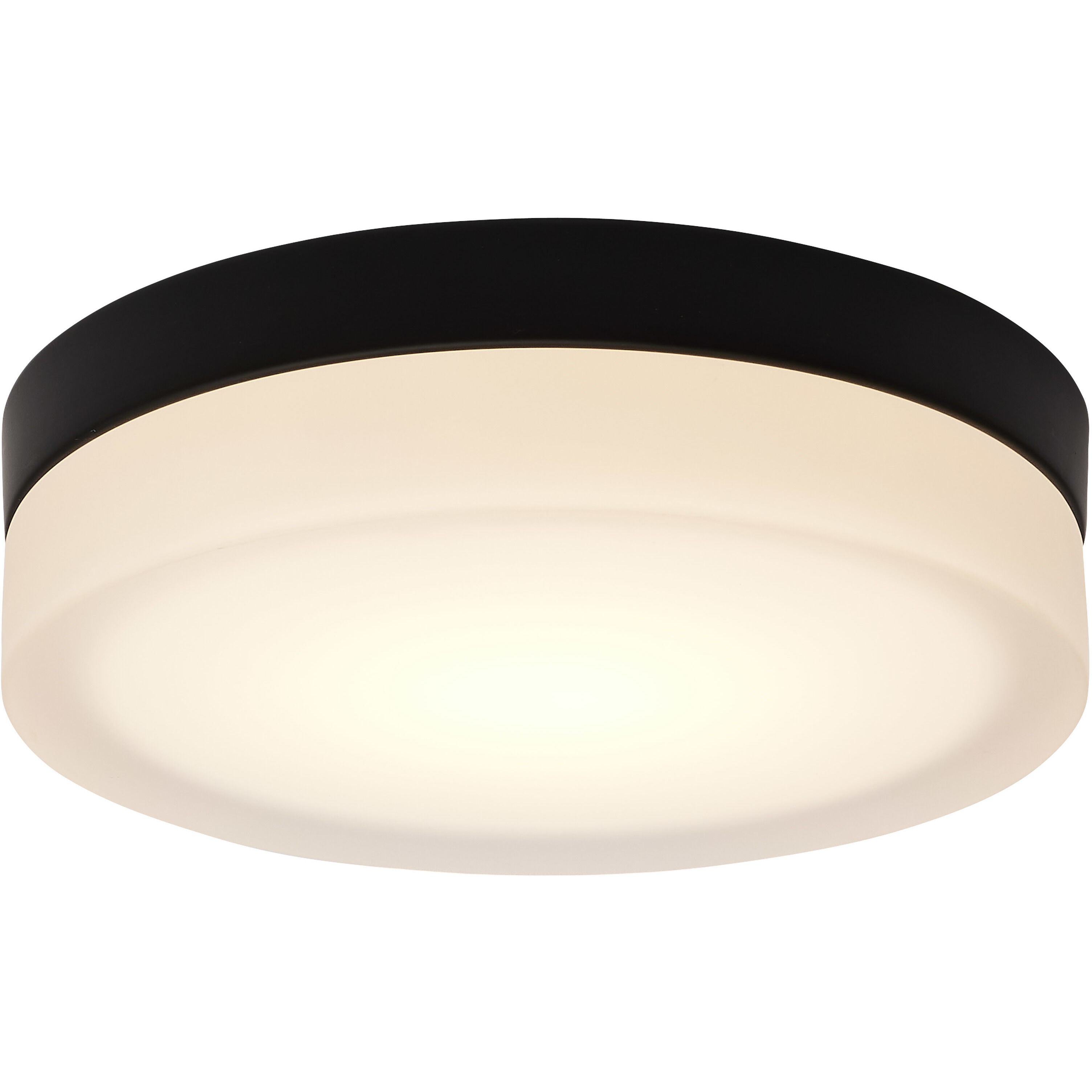 Pi LED 9 inch Black LED Flush Mount Ceiling Light
