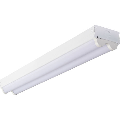 Brentwood LED White Linear Strip Ceiling Light, Strip Fixture