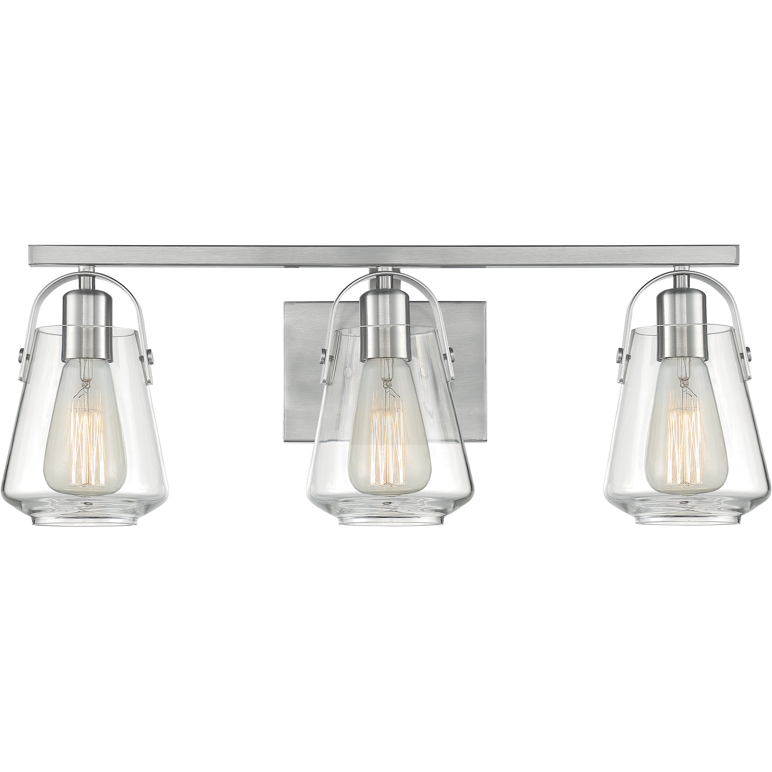 Skybridge 3 Light 23 inch Brushed Nickel Vanity Light Wall Light