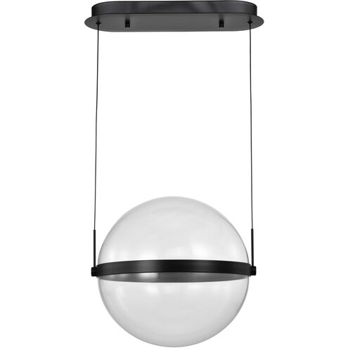 Arvada LED 16.63 inch Matte Black Pendant Ceiling Light