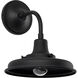 Morris 11.63 inch Black Outdoor Wall Light