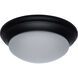 Brentwood LED 14 inch Matte Black Flush Mount Ceiling Light