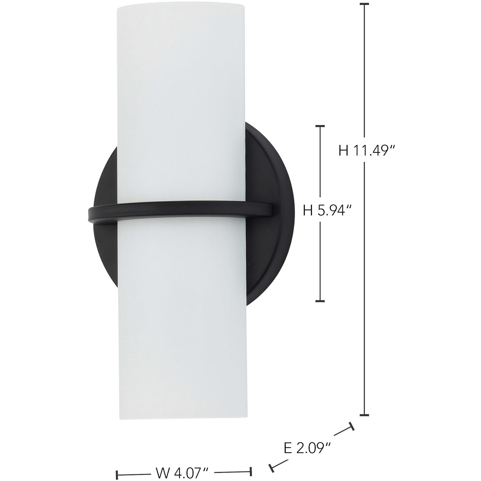 Tucker LED 6 inch Aged Bronze ADA Wall Sconce Wall Light