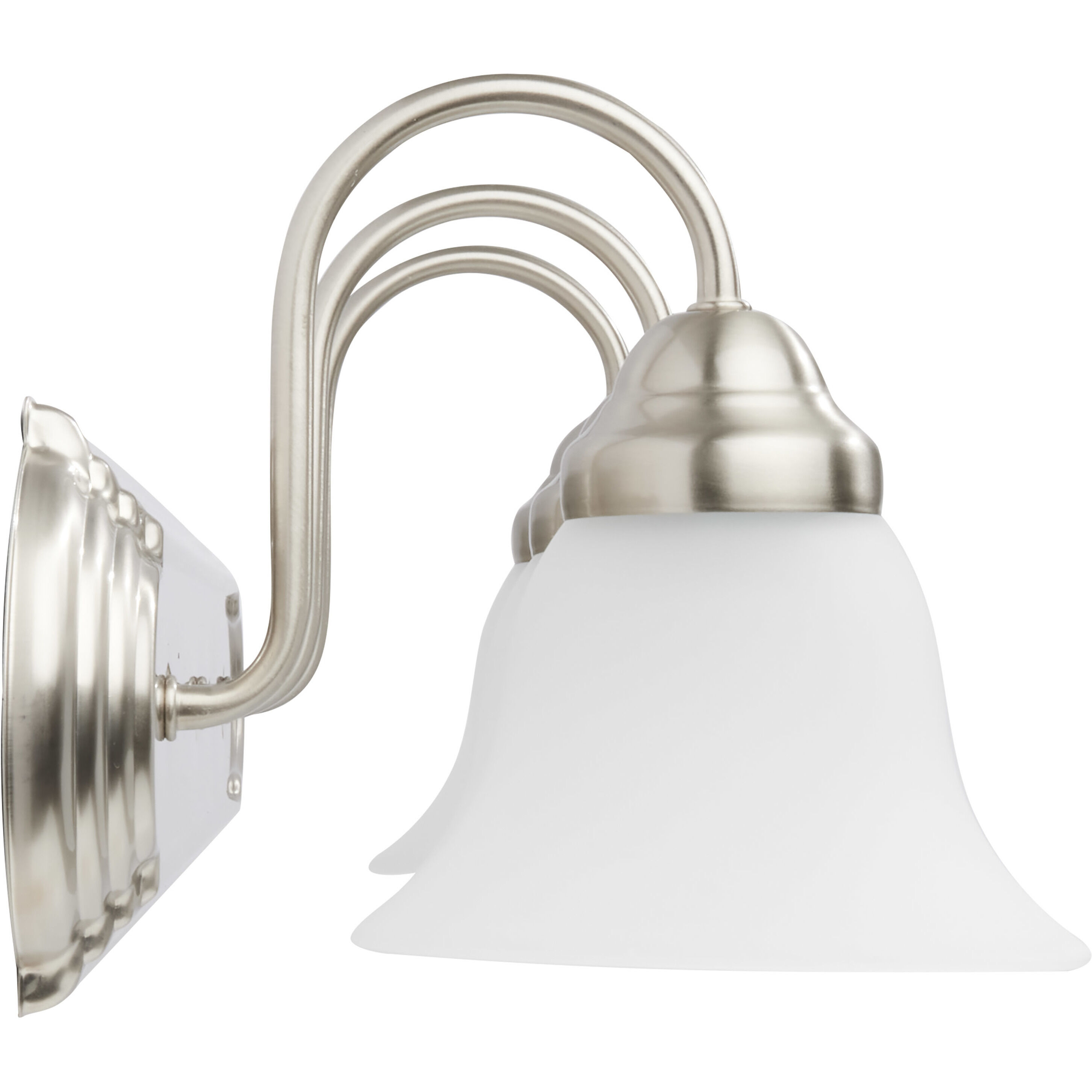 Ballerina 3 Light 24 inch Brushed Nickel Vanity Light Wall Light