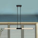 Kingsport LED 2 inch Matte Black Pendant Ceiling Light