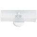 Brentwood 2 Light 14 inch White Bath Light Wall Light
