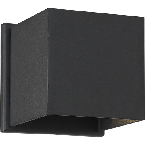 Lightgate LED 5 inch Black Outdoor Wall Sconce