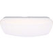 ColorQuick LED 13.39 inch White Flush Mount Ceiling Light