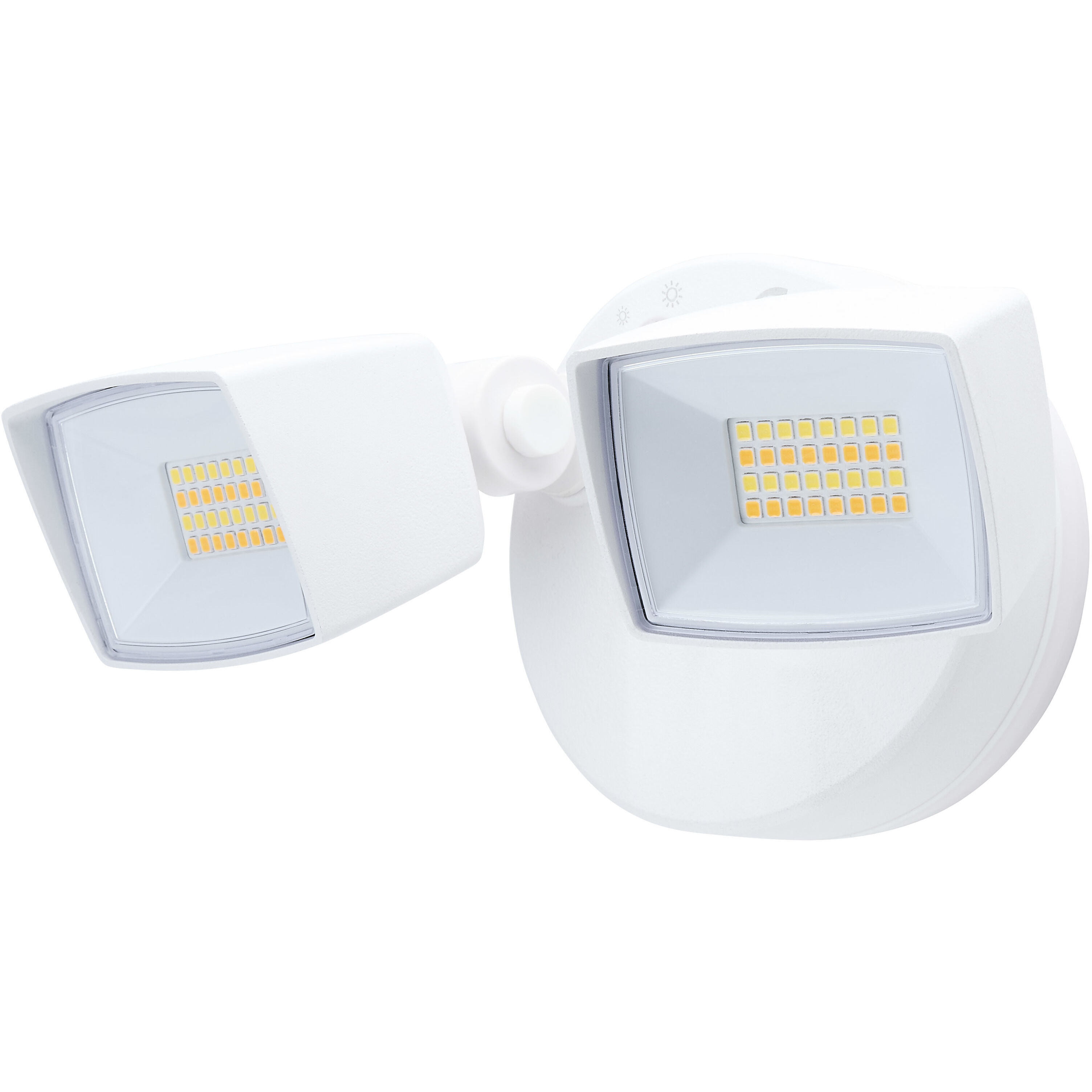 Brentwood LED 4.41 inch White Outdoor Flood Light