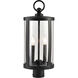 Broadstone 2 Light 21.7 inch Matte Black Outdoor Post Light